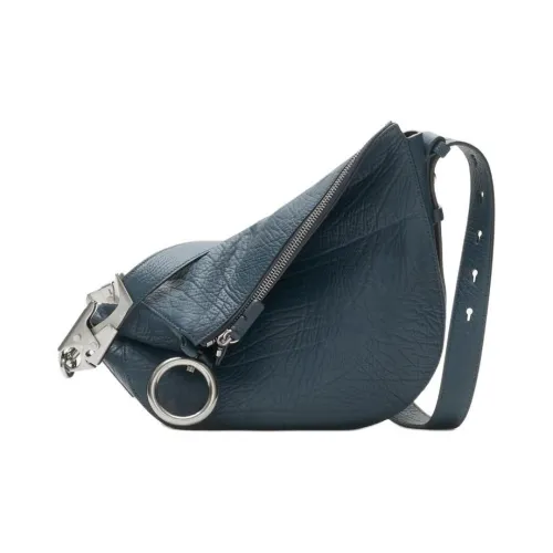 Burberry Knight Телячья кожа Сумка через плечо Сумка на плечо Женская Озерный Синий