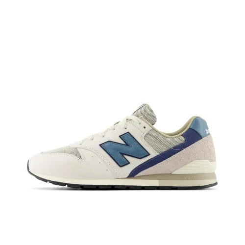 New Balance NB 996 US2 Амортизация Устойчивый к истиранию Легкий Низкий Топ Беговые кроссовки Мужской Экрю