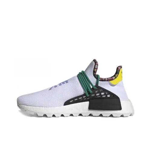 Adidas Originals Pharrell Hu Inspiration Pack Дышащий и Легкий Низкий Топ Casual Унисекс Белый