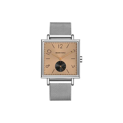 Golden Maple New Rubik's Cube Collection Кварцевый механизм Стальной ремешок Часы Унисекс Многоцветный Циферблат часов