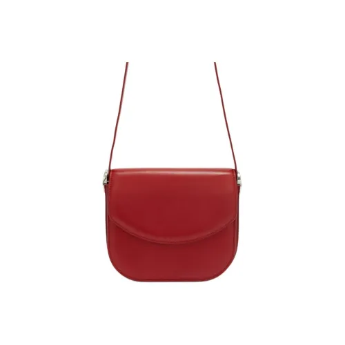 JIL SANDER Сумка через плечо из кожи сумка на плечо женская Deep вишнево-красный