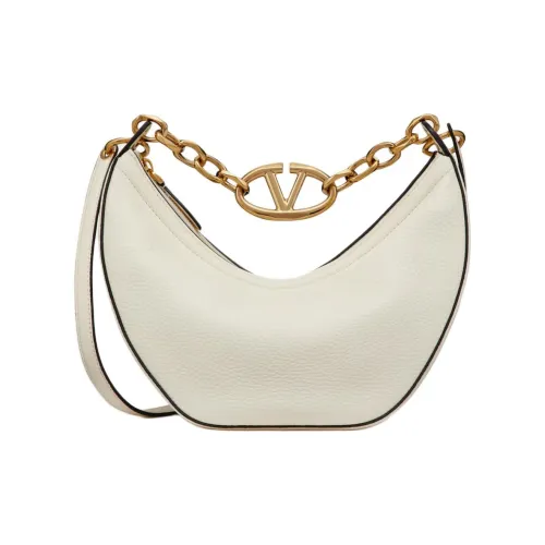 Valentino Vlogo Moon с рельефной телячьей кожей хобо-сумка сумка через плечо плечевая сумка маленькая женская сливовый цвет