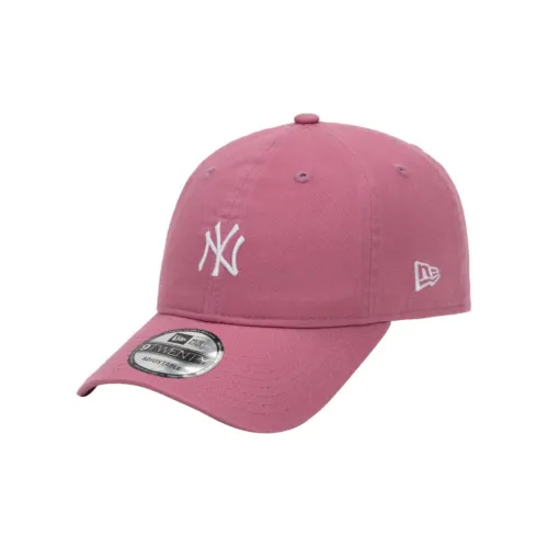 New Era Хлопковые кепки унисекс розовые