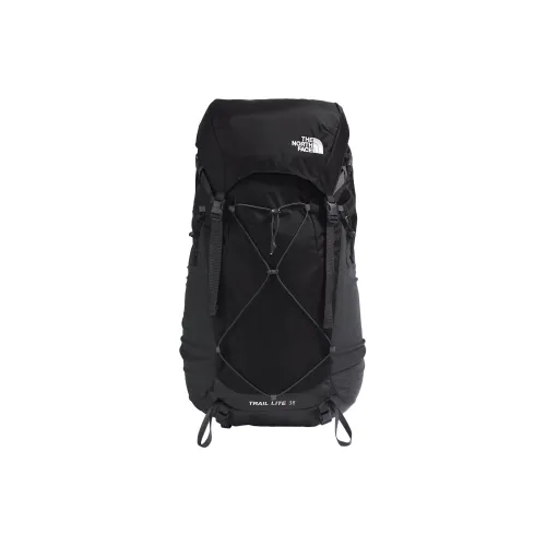 THE NORTH FACE Рюкзак Outdoor Сумка Переработанный Нейлон Черный и Асфальтовый Серый Унисекс