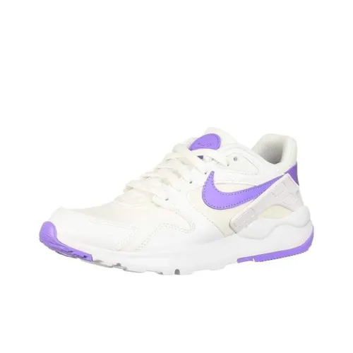 Nike LD Victory Shock Absorbers Slip-resistant Low Top Беговые кроссовки Женские Белые Фиолетовые