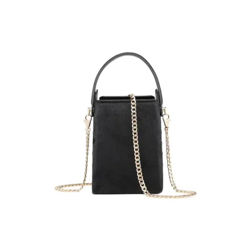 DEERE JACK Коровья кожа Портативная Сумка через плечо Сумка на плечо Маленькая Женская Черная