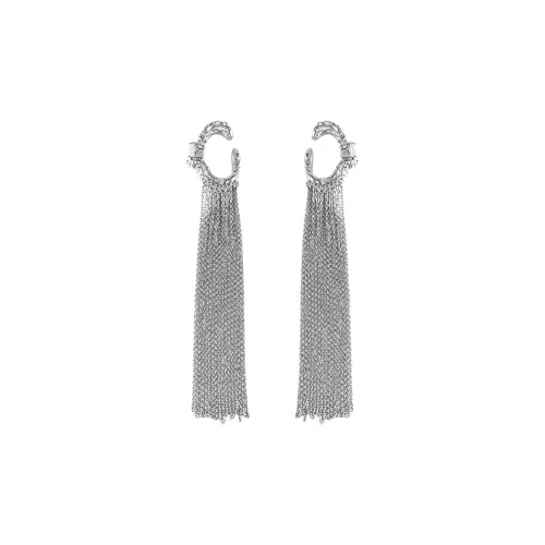 Вегетарианский сплав Нижняя заколка Серьги On Женские