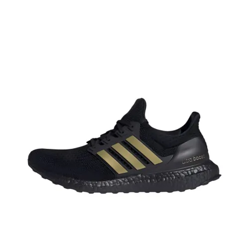 Adidas ULT Шокаблоки Slip-resistant Низкий Топ Повседневные Беговые кроссовки Унисекс Черный Золотой