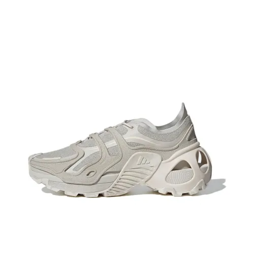 Adidas Износостойкие Дышащие Низкие Беговые Кроссовки Унисекс Серые