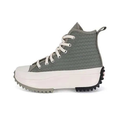 Converse Run Star Hike Alt Exploration Свет Field Surplus High Топ Кеды Унисекс Зеленый Бежевый