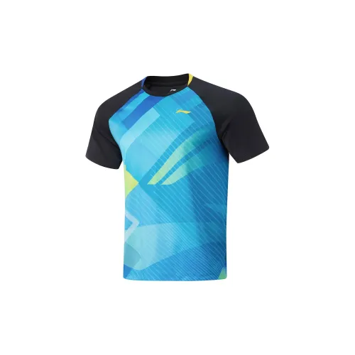 Лайнер Table Tennis Series Рукав реглан T-рубашка Унисекс Черный