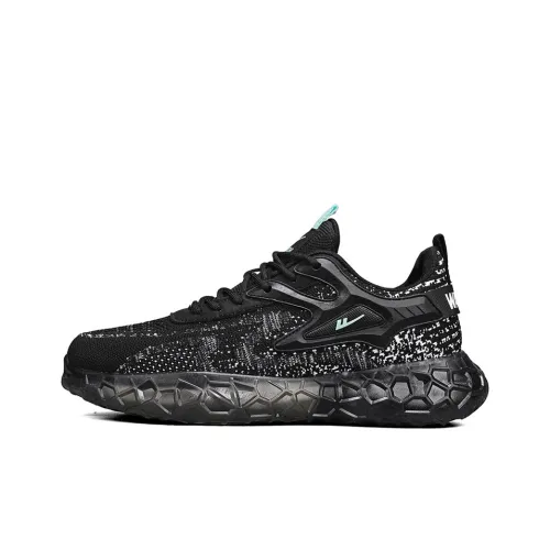 Warrior Беговые кроссовки Низкий Топ Черные Мужские