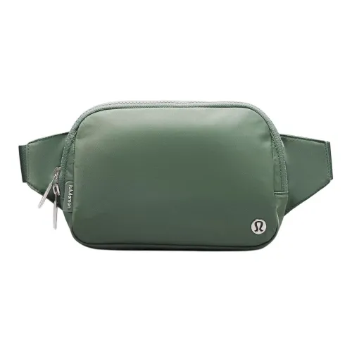 lululemon Нейлон Одно плечо Через плечо Бананка Большой Унисекс Серый эвкалипт