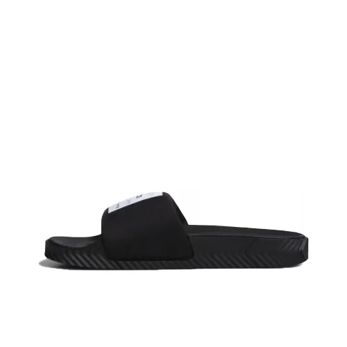 Alexander Wang x adidas originals ADILETTE SLIDES Шлепанцы Унисекс Черный