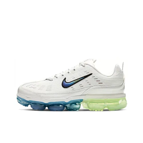 Nike Vapormax 360 Low Топ Air Cushion Беговые кроссовки Унисекс Градиент Синий Зеленый