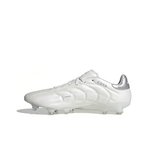 Adidas COPA PURE 2 AG Искусственная трава Амортизация Износостойкие Футбольные бутсы Унисекс Белый Серый