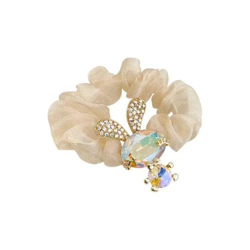 DJIN Ткань Сплав Стразы Искусственный кристалл Резинка для волос Женские