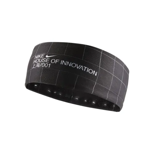 Nike Полиэстер Силикон Эластан Резинки для волос Унисекс Черный