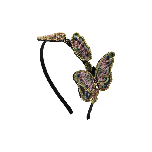 ROYALSASA Искусственный кристалл сплав ткань повязки на голову женские