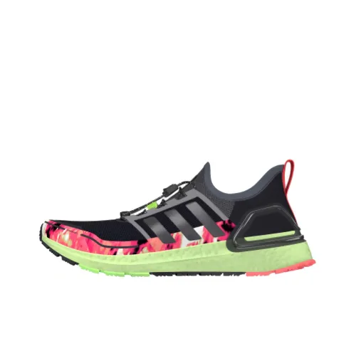 Adidas ULT Дышащие Низкие Беговые Кроссовки Мужские Черные Зеленые