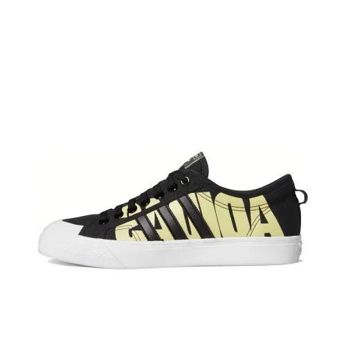 Adidas Originals NIZZA Slip-on Resistant Low Top Скейтборд Кроссовки Мужские Черные