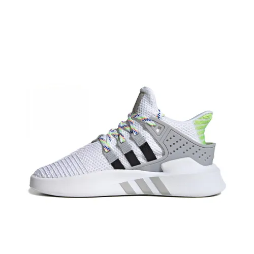 Adidas Originals Eqt Bask Adv Амортизаторы Slip-resistant Низкий Топ Спортивная Повседневная Обувь Мужская Белый Серый Зеленый