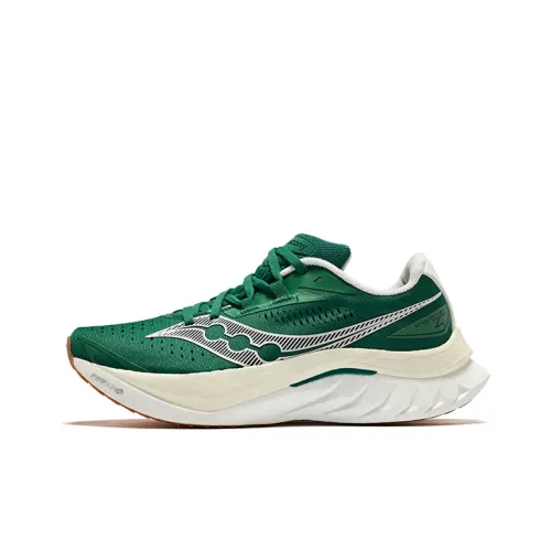 Saucony Endorphin Speed Brown 4 Беговые кроссовки Низкий верх Зеленый Белый Женские
