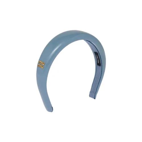 MIU MIU Металл Ободки для волос Женские Межзвездный синий