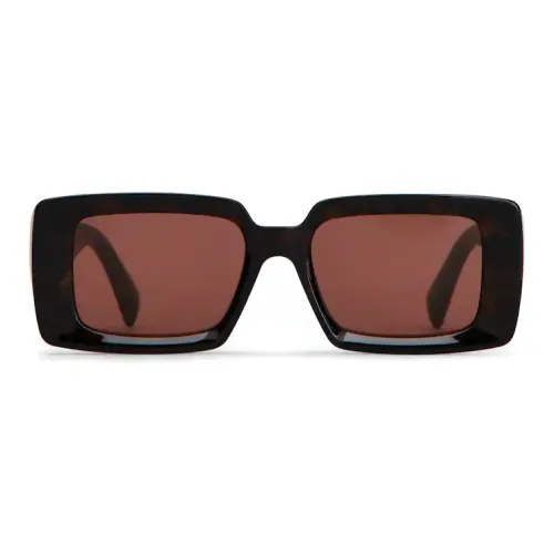 TOD'S Нерегулярная форма Солнцезащитные очки Женские Черепаховый