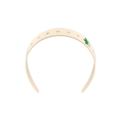 GUCCI Adidas X GUCCI Co Branded Series Смола Ободки для волос Женские Белые