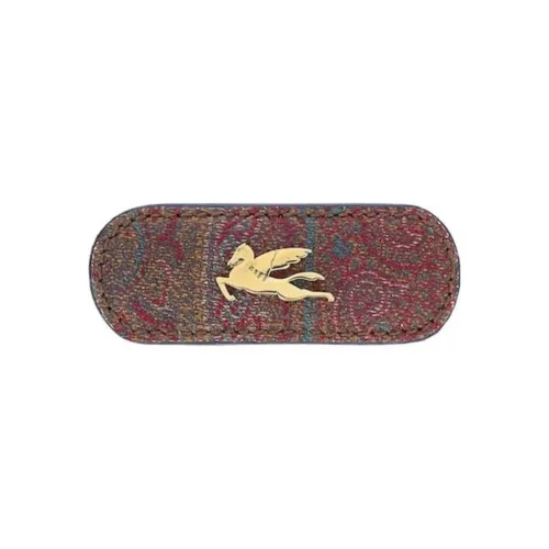 ETRO Латунные Заколки для волос Красно-коричневые Женские