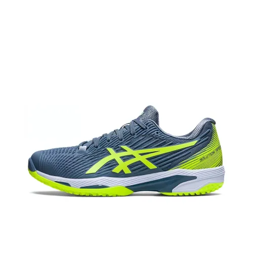 Asics Solution Speed FF 2 Low Топ Кроссовки для тенниса Мужские Синие Зеленые