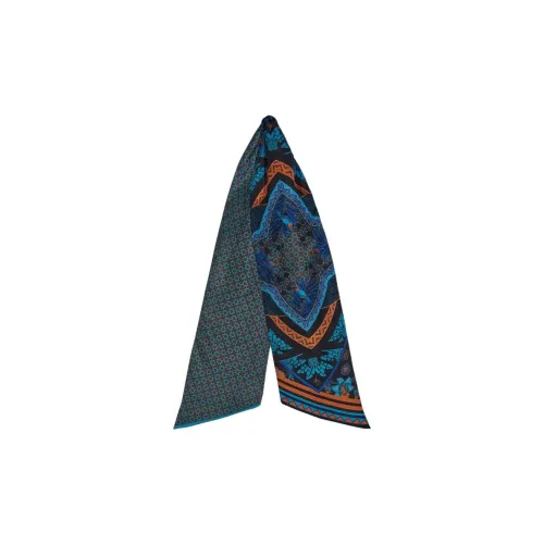 Ferragamo Волосы Полоска Женские Черный Синий