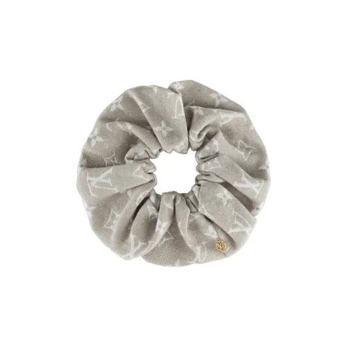 LOUIS VUITTON Хлопок Резинка для волос Женская Серый