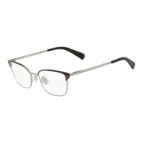 LONGCHAMP Прямоугольные Оправы для очков Женские Серебряные