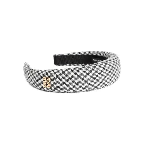 MIU MIU Ободки для волос Женские Черный