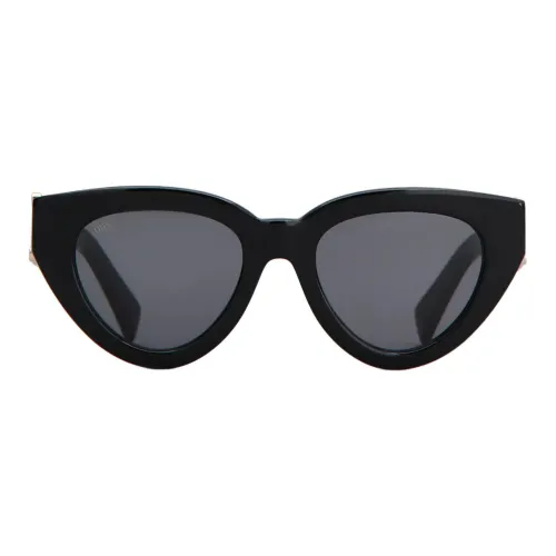 TOD'S Нерегулярная форма Солнцезащитные очки Женские Черный