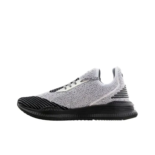 PUMA AVID Шокаблоки Slip-resistant Abrasion-resistant Легкий Низкий Топ Повседневные Беговые кроссовки Мужские Черный Серый