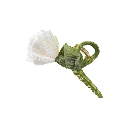 SENDME Сплав, Ткань Заколки для волос Белый Тюльпан Волосы Clip Женские