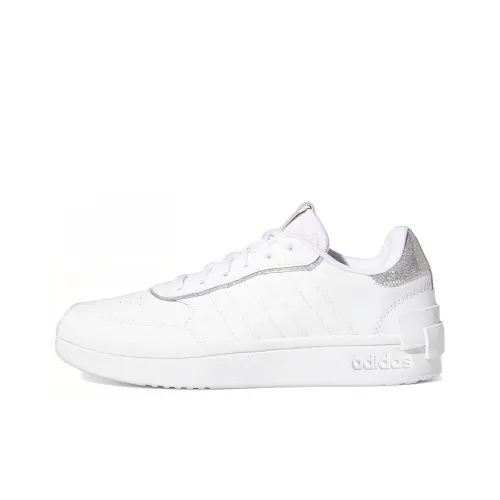 Adidas Neo Postmove SE Slip Resistant Abrasion Resistant Низкие Кроссовки для скейтбординга Женские Белые