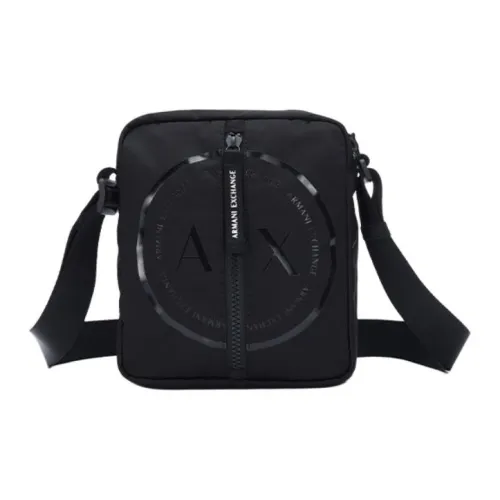 ARMANI EXCHANGEAE Ткань Сумка через плечо Стандартная Мужская Черная