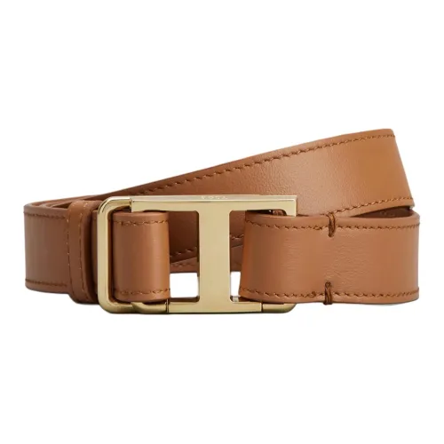 TOD'S Металлические Кожаные Ремни Женские
