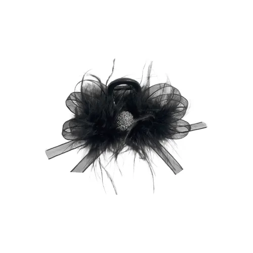 XIANGSE Акрил Перо страуса Заколки для волос Женские