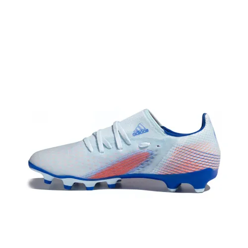Adidas X GHOSTED MG MULTI Ground Shock Absorbers Slip-resistant Abrasion-resistant Футбольные бутсы Мужские Белый Розовый Синий