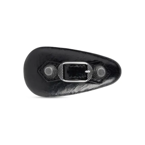 Balenciaga Sheepskin Заколки для волос Женские Черный