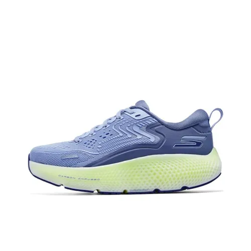 Skechers Беговые кроссовки Низкий верх Светло-синий Женский