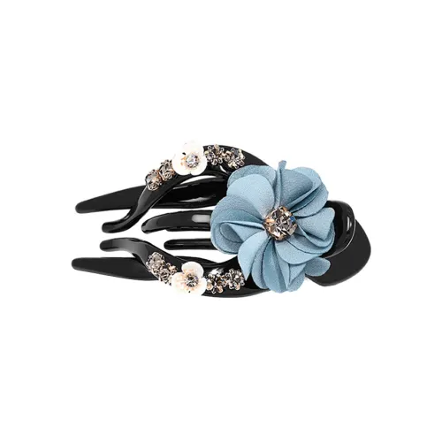 ROYALSASA Акрил Искусственный кристалл Заколки для волос Женские