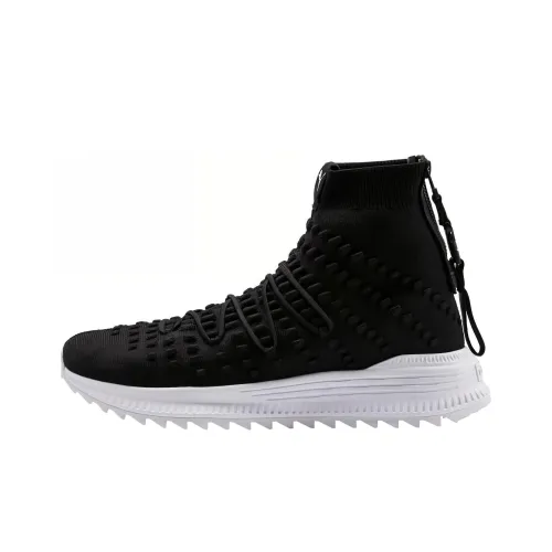 PUMA AVID Fusefit MID High Топ Винтажные баскетбольные кроссовки Мужской Черный