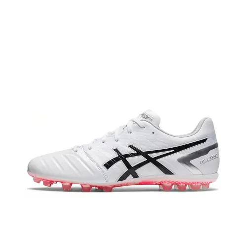 Asics Ds Light Club AG Резиновый Короткий Заклепки IC в Искусственный Шипы Футбольные бутсы Мужской Белый черный