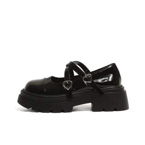 Moon Veil Платформа Туфли Мэри Джейн 5,5 см Женские